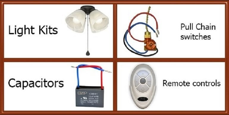 Casablanca Ceiling Fan Parts Replacement Parts