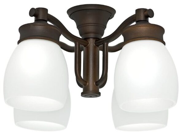 Casablanca 99091 Outdoor 4 Light Fixture in Maiden Bronze